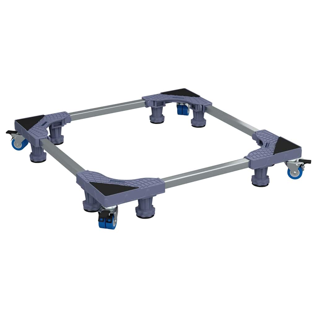 Wasmachinebasis Grijs 66 x 66 x 12 cm Roestvrij staal