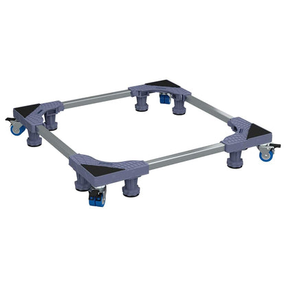 Wasmachinebasis Grijs 66 x 66 x 12 cm Roestvrij staal