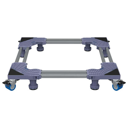 Wasmachinebasis Grijs 67 x 67 x 12 cm Roestvrij staal