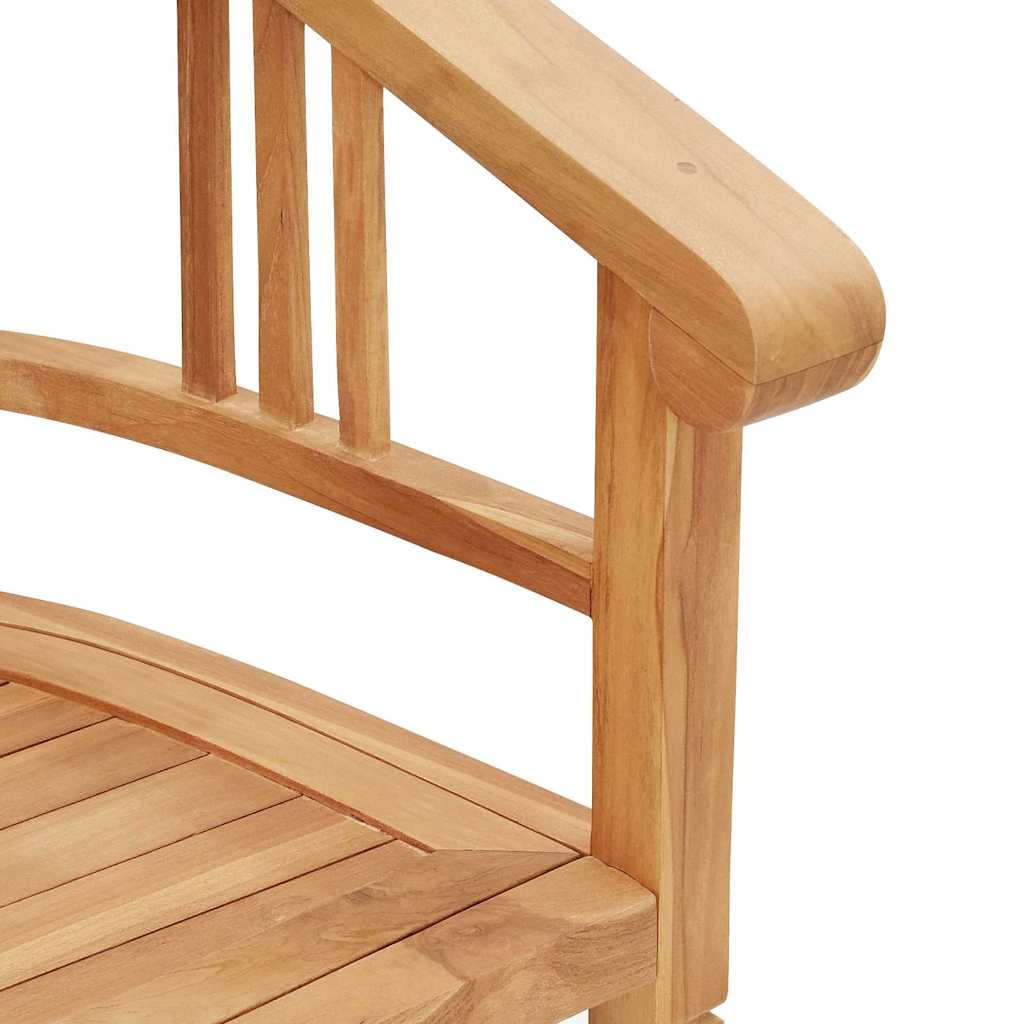 Tuinstoelen 2 pcs Bruin 63 x 58 x 89 cm Massief teakhout