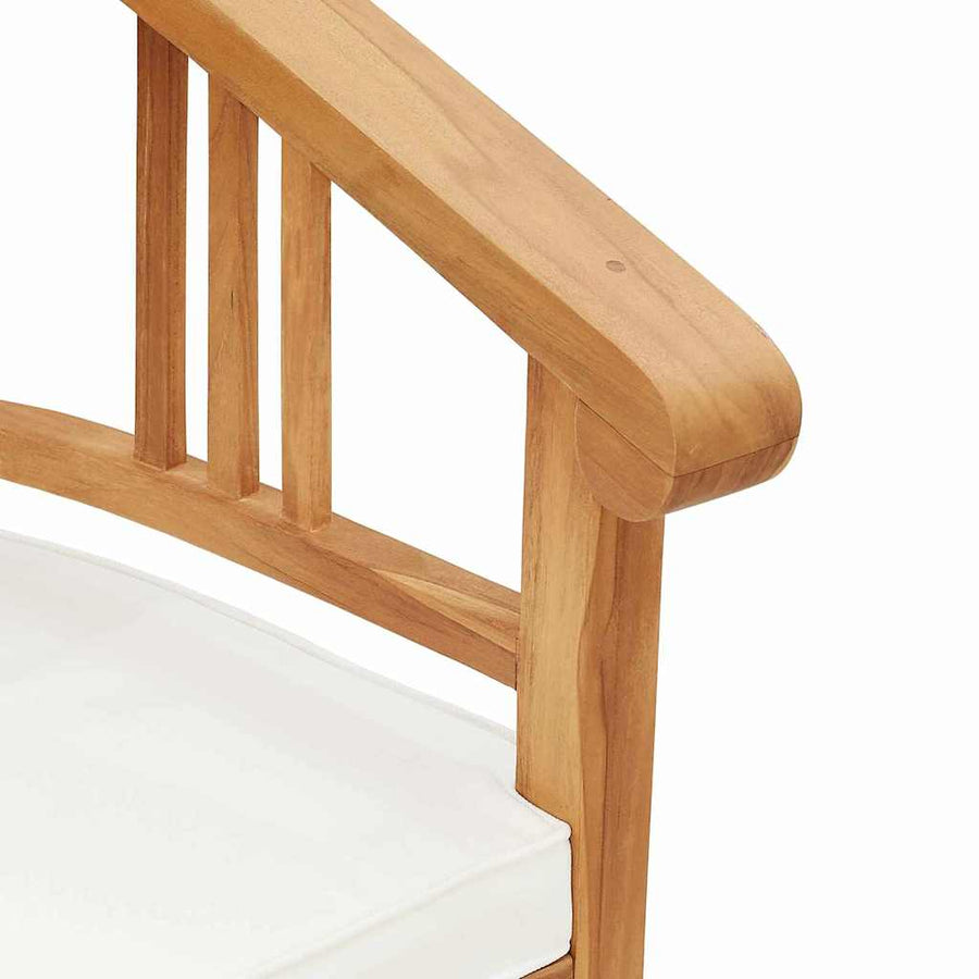 Tuinstoelen 2 pcs Bruin 63 x 58 x 89 cm Massief teakhout