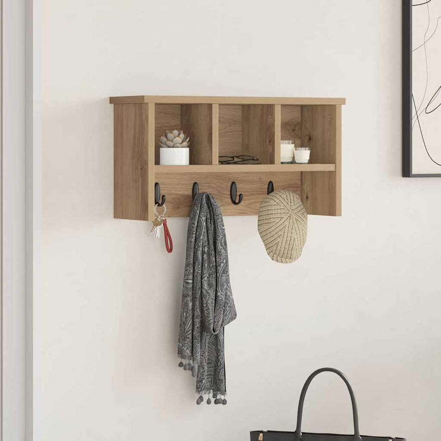 Wandgemonteerde Kapstok 50 x 16 x 26 cm
