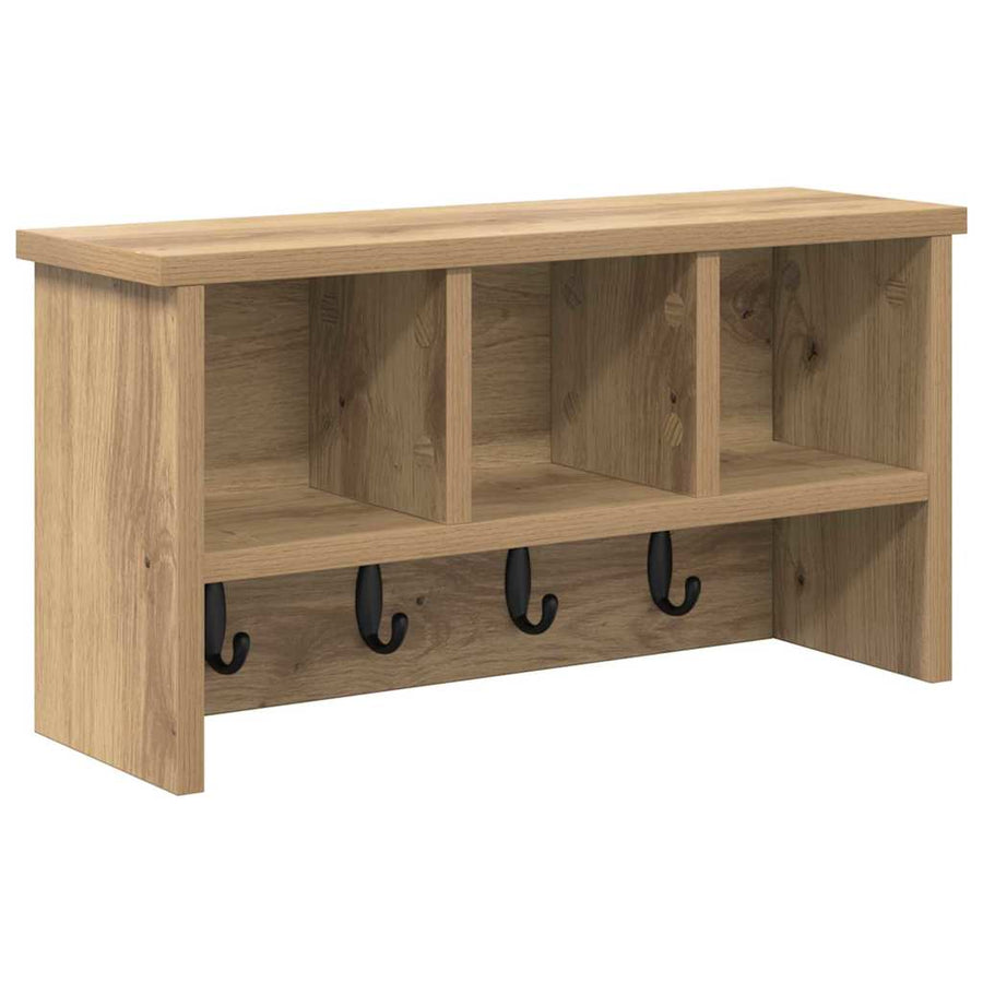 Wandgemonteerde Kapstok 50 x 16 x 26 cm
