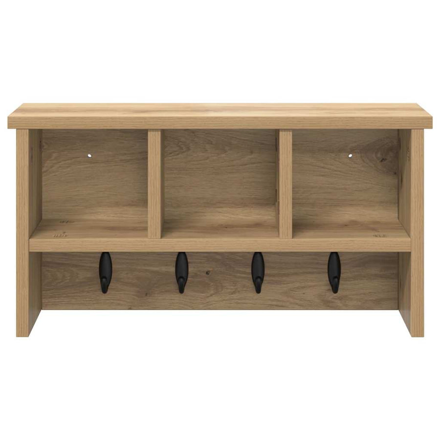 Wandgemonteerde Kapstok 50 x 16 x 26 cm