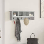 Wall-mounted Coat Rack Carved Wood 75 x 16 x 26 cm