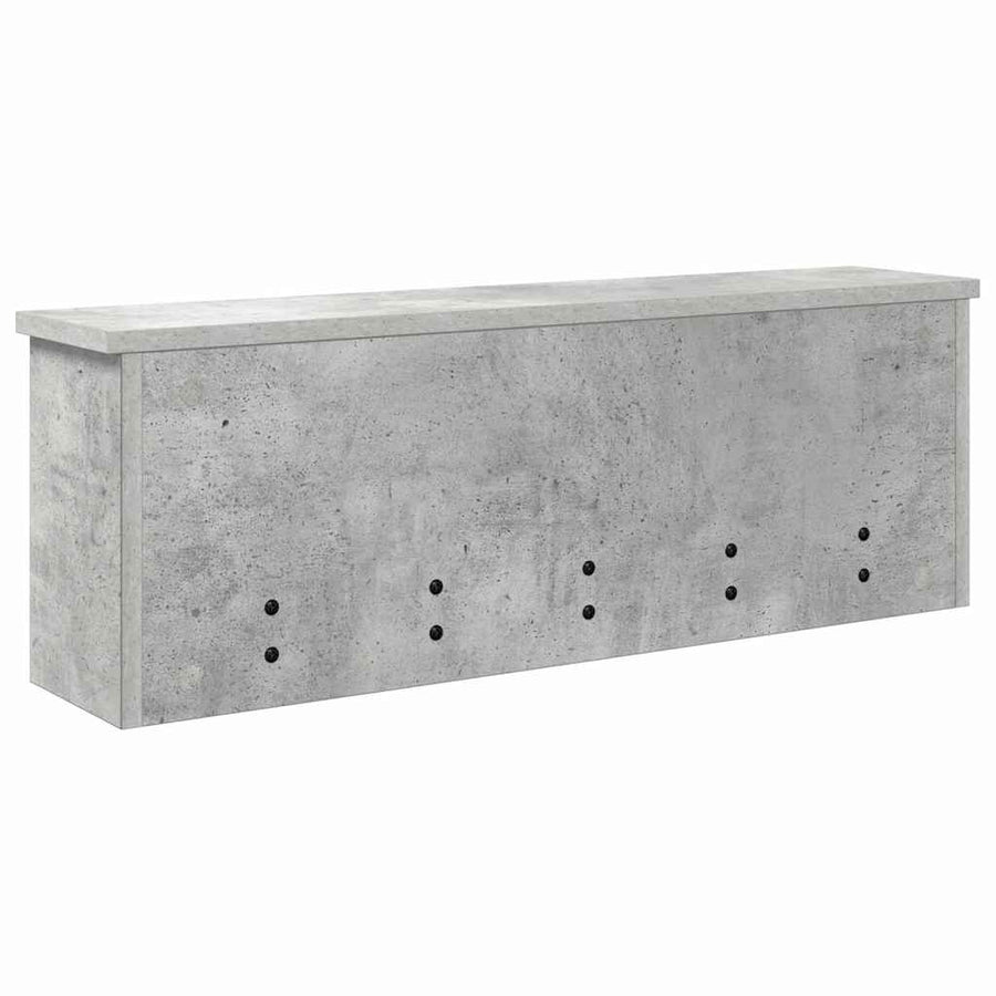 Wandgemonteerde Kapstok Bewerkt Hout 75 x 16 x 26 cm