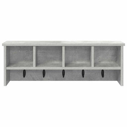 Wandgemonteerde Kapstok Bewerkt Hout 75 x 16 x 26 cm