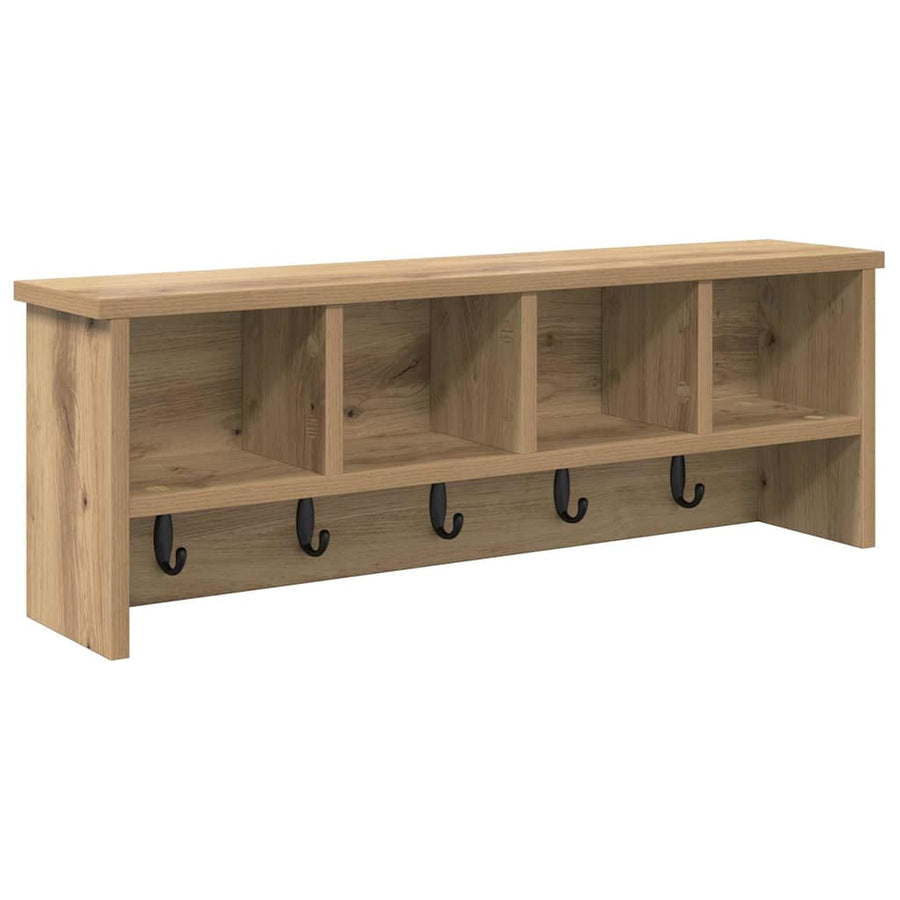 Wandgemonteerde Kapstok 75 x 16 x 26 cm