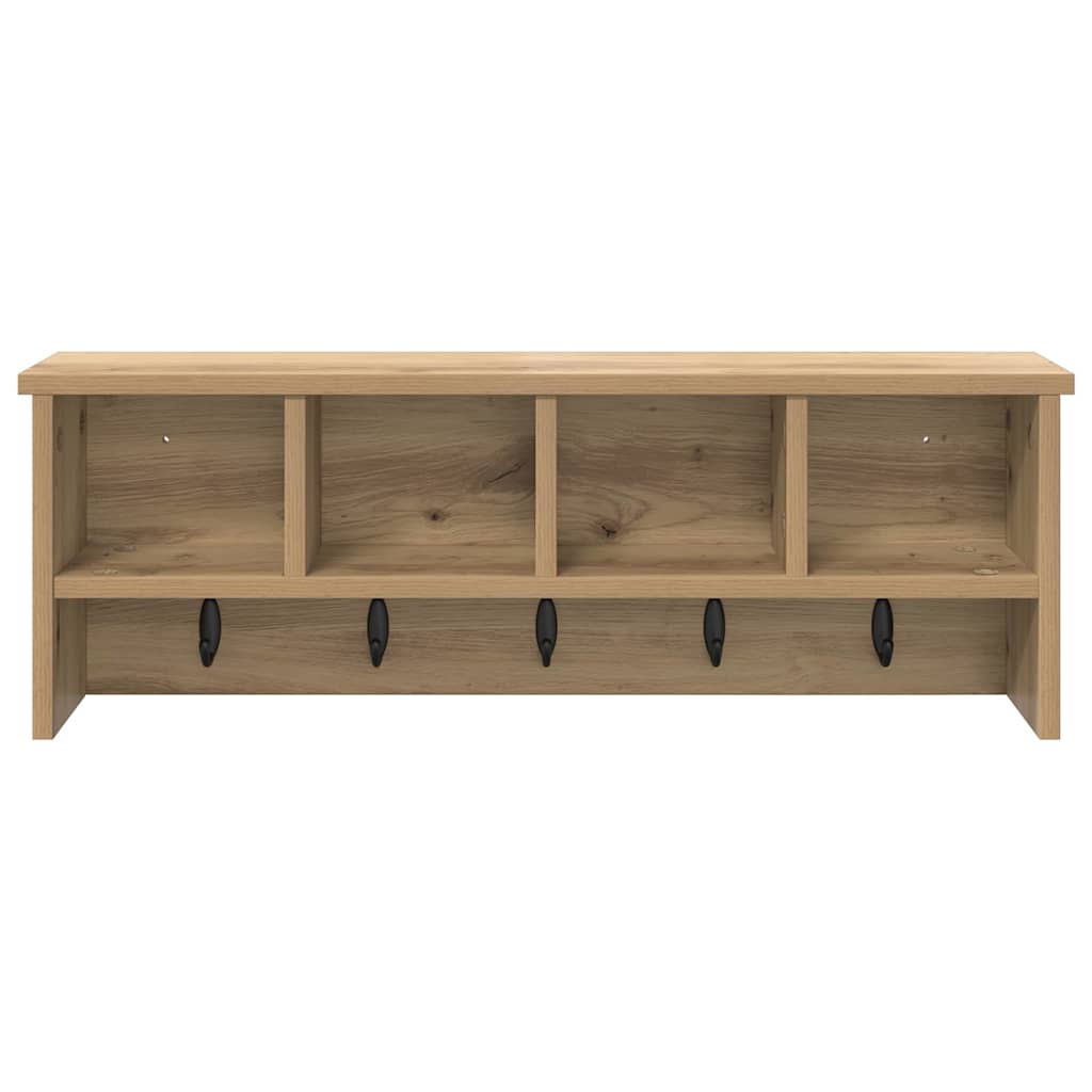 Wandgemonteerde Kapstok 75 x 16 x 26 cm