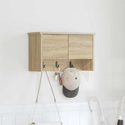 Wandkapstok 50x20x30 cm Sonoma eiken