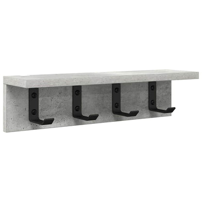 Wandgemonteerde kapstok Betongrijs 40 x 10.5 x 10.5 cm