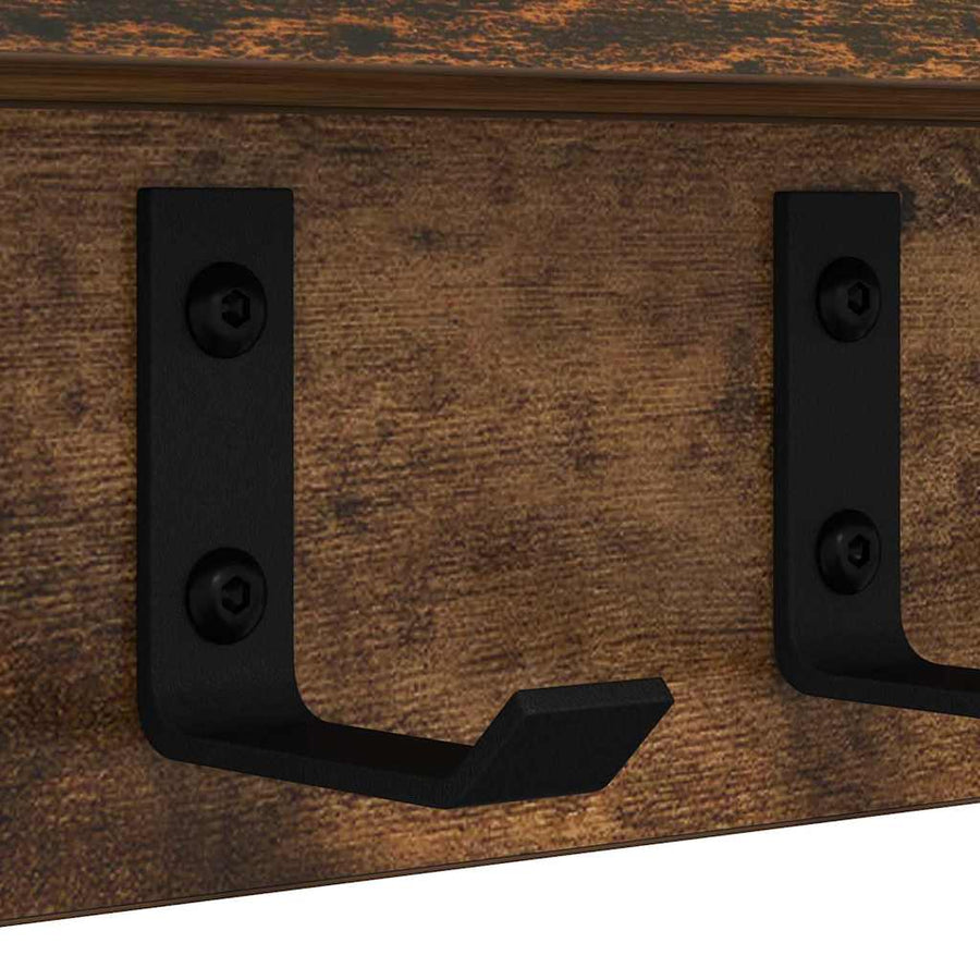Wandgemonteerde Kapstok 60 x 10.5 x 10.5 cm