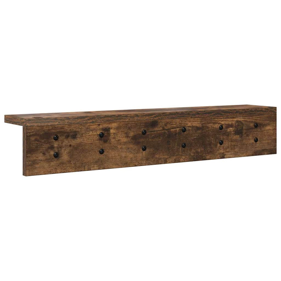 Wandgemonteerde Kapstok 60 x 10.5 x 10.5 cm