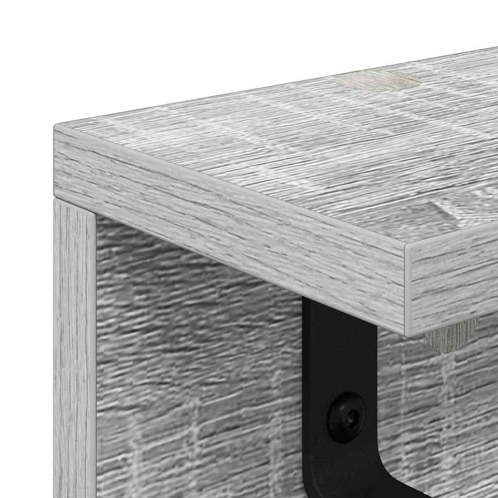 Wandgemonteerde Kapstok 60 x 10,5 x 10,5 cm