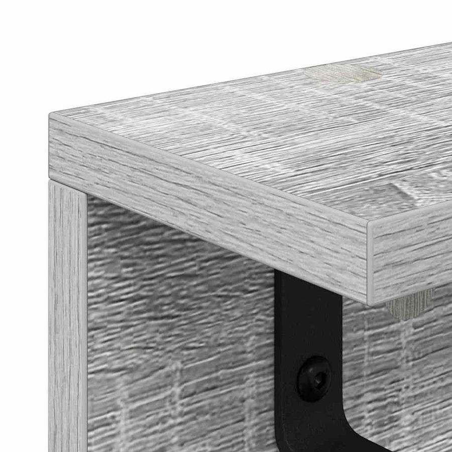 Wandgemonteerde Kapstok 60 x 10,5 x 10,5 cm