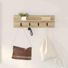 Wall-mounted Coat Rack Sonoma Oak 60 x 10.5 x 18 cm