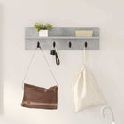 Wandkapstok beton grijs 60x10,5x18 cm