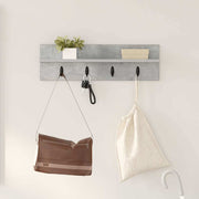 Wandkapstok beton grijs 60x10,5x18 cm