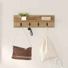 Wandkapstok eiken 60x10.5x18 cm