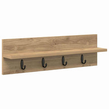 Wandgemonteerde Kapstok Artisan Eiken 60 X 10,5 X 18 Cm