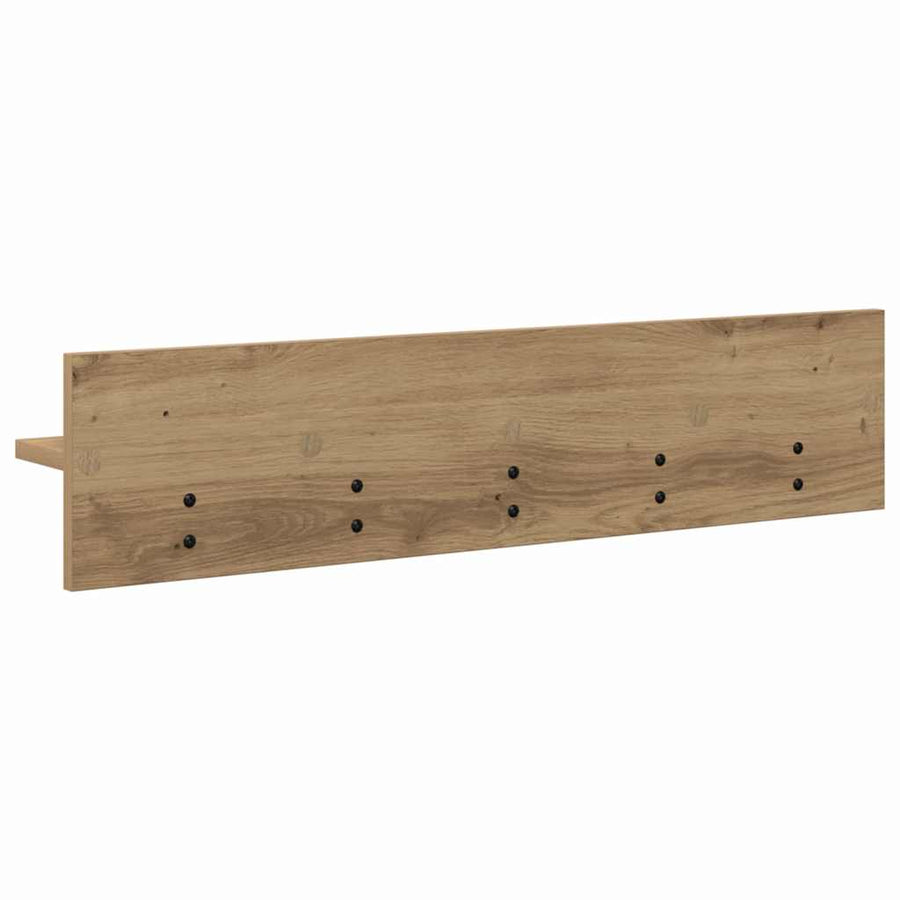 Wandgemonteerde Kapstok Artisan Eiken 80 x 10,5 x 18 cm