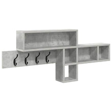 Wandgemonteerde kapstok Beton Grijs 100 x 12 x 43,5 cm