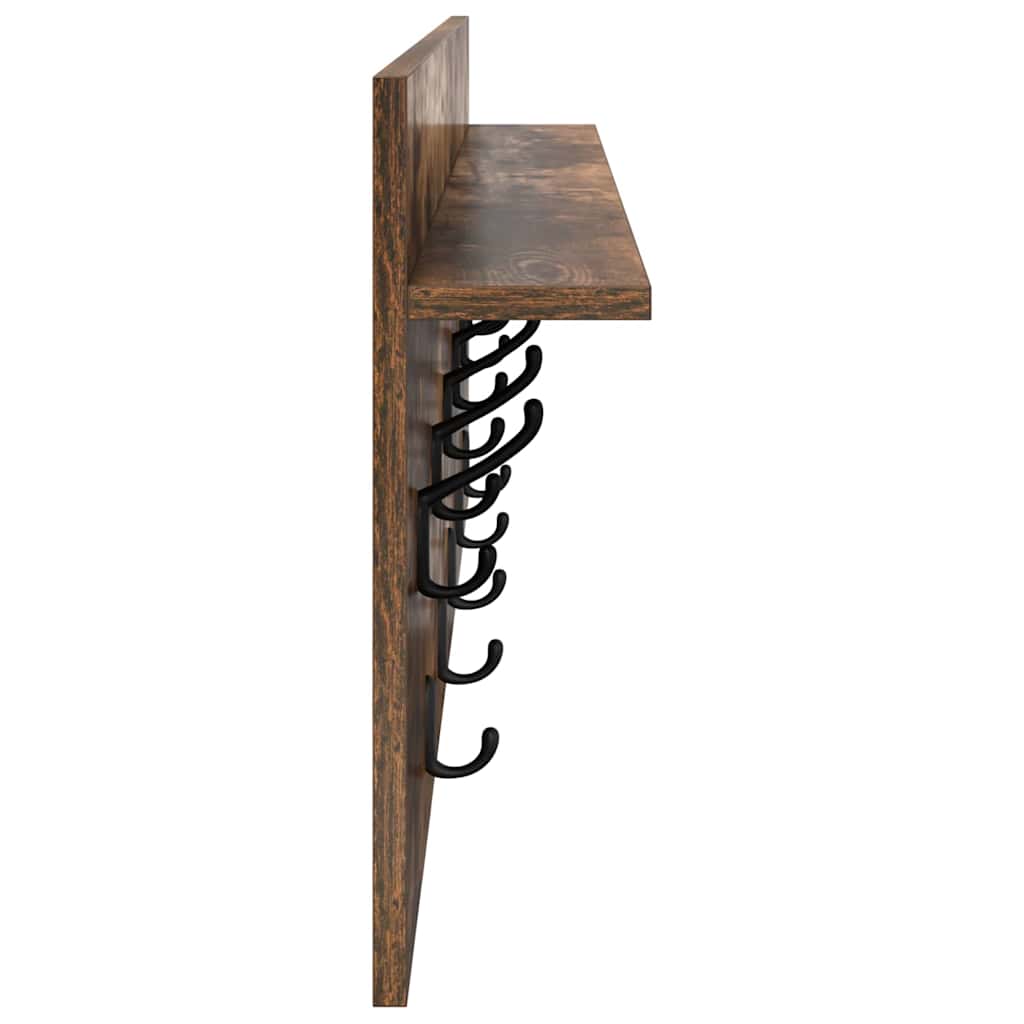 Wandgemonteerde Kapstok 100 x 40 x 12 cm
