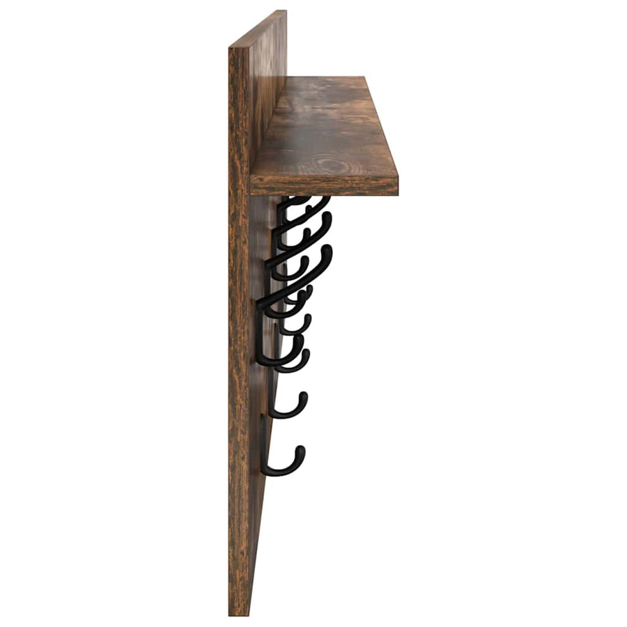 Wandgemonteerde Kapstok 100 x 40 x 12 cm