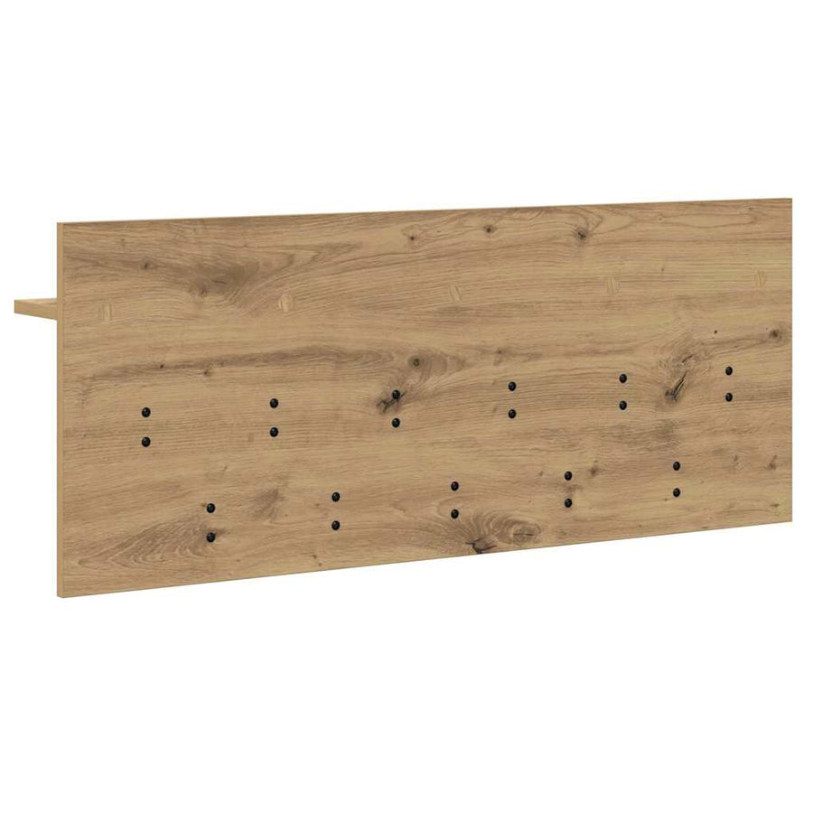 Wandgemonteerde Kapstok Artisan Eiken 100 X 40 X 12 Cm