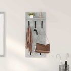 Wandkapstok met plank 40x10x90 cm beton grijs