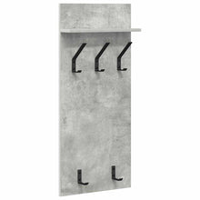 Wandgemonteerde Kapstok Met Plank Beton Grijs 40 X 10 X 90 Cm Betongrijs