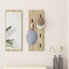 Wall-mounted Coat Rack Sonoma Oak 30 x 1.5 x 80 cm