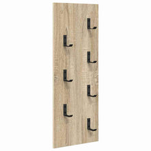 Wandgemonteerde kapstok Sonoma eiken 30 x 1.5 x 80 cm