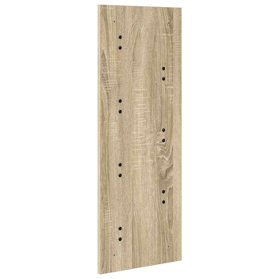 Wandgemonteerde kapstok Sonoma eiken 30 x 1.5 x 80 cm