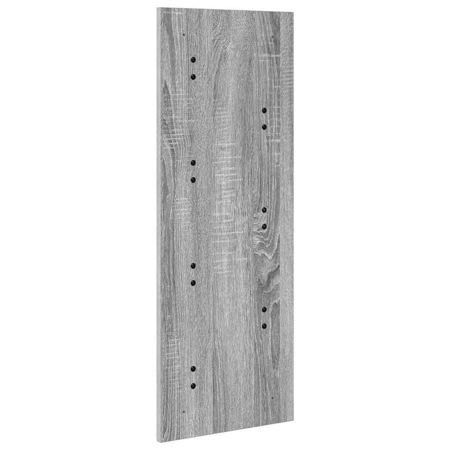 Wandgemonteerde kapstok Grijs sonoma 30 x 1.5 x 80 cm