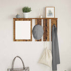 Wall-mounted coat rack Old wood 85 x 10 x 45 cm Treated wood