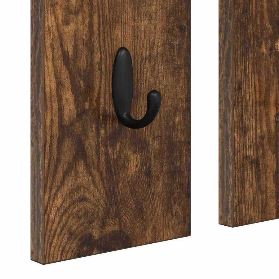 Wandgemonteerde Kapstok Met Plank 84 x 10 x 80 cm