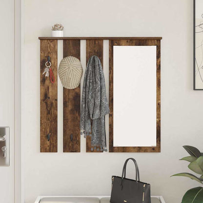 Wandgemonteerde Kapstok Met Plank 84 x 10 x 80 cm