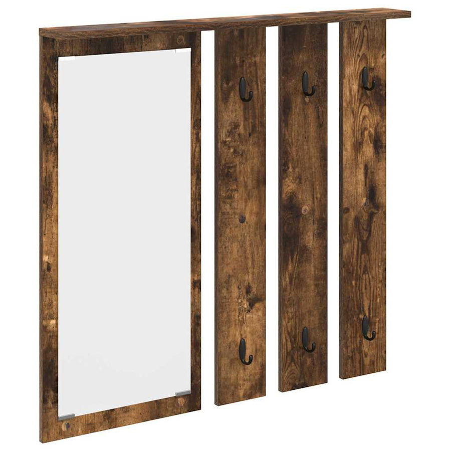 Wandgemonteerde Kapstok Met Plank 84 x 10 x 80 cm