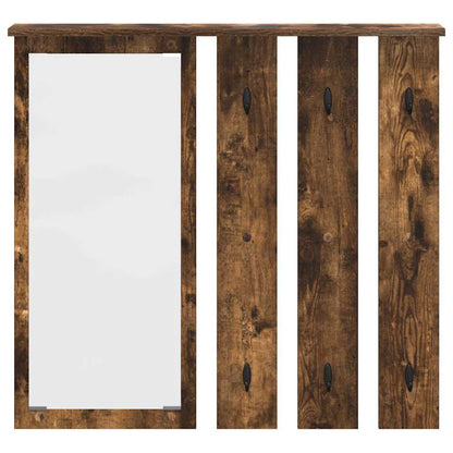 Wandgemonteerde Kapstok Met Plank 84 x 10 x 80 cm