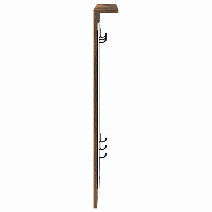 Wandgemonteerde Kapstok Met Plank 84 x 10 x 80 cm