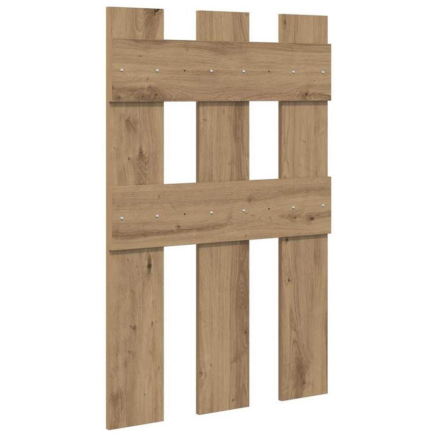 Wandgemonteerde kapstok Artisan Eiken 65 x 3 x 100 cm