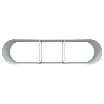 Verhoogd bed Bruin 320 x 80 x 81 cm Staal