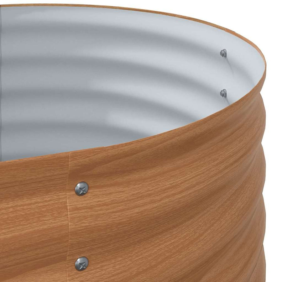 Verhoogd bed Bruin 240 x 80 x 81 cm Staal
