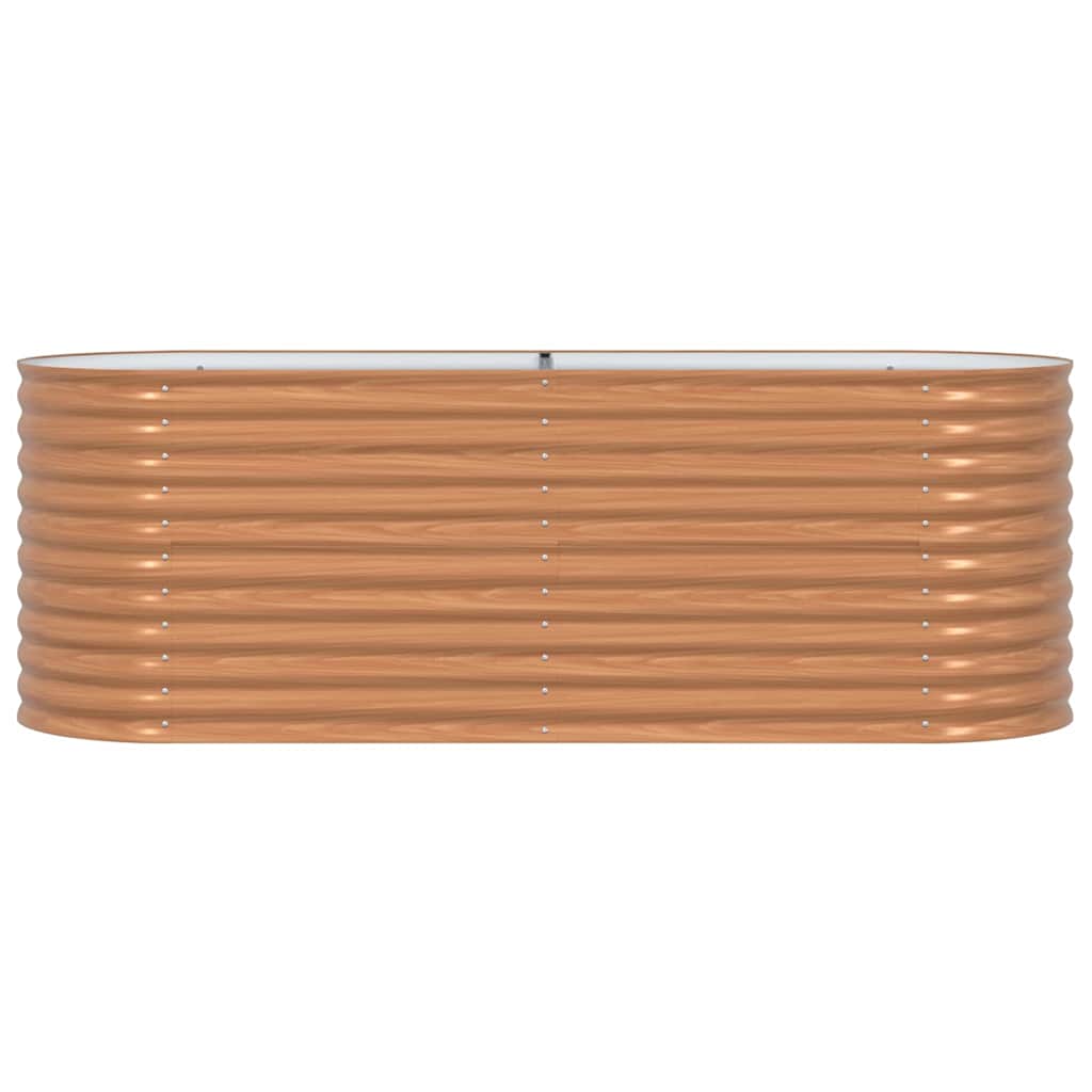 Verhoogd bed Bruin 240 x 80 x 81 cm Staal