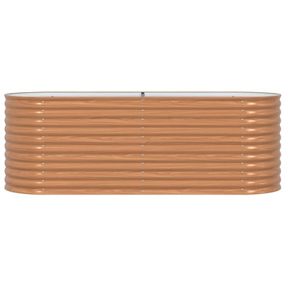 Verhoogd bed Bruin 240 x 80 x 81 cm Staal