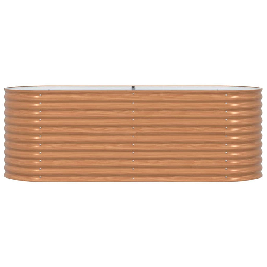 Verhoogd bed Bruin 240 x 80 x 81 cm Staal