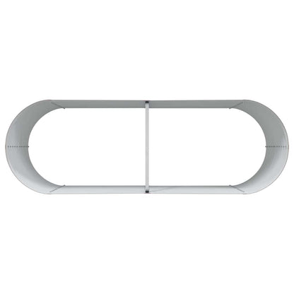 Verhoogd bed Bruin 240 x 80 x 81 cm Staal