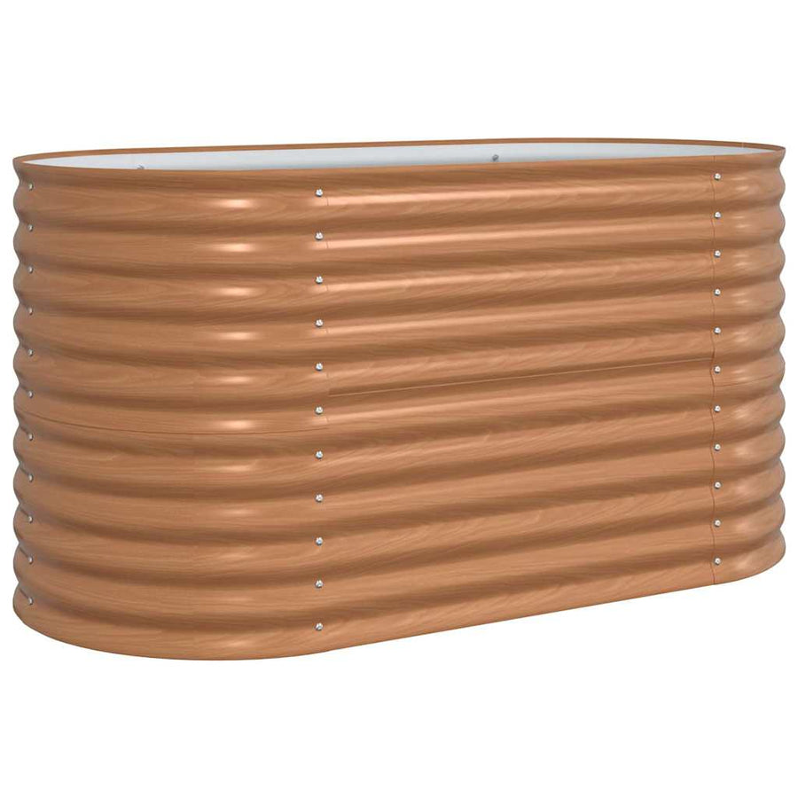 Verhoogd bed Bruin 160 x 80 x 81 cm Staal