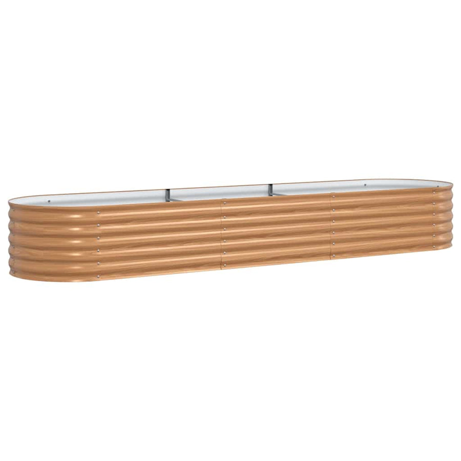 Verhoogd bed Bruin 320 x 80 x 44 cm Staal